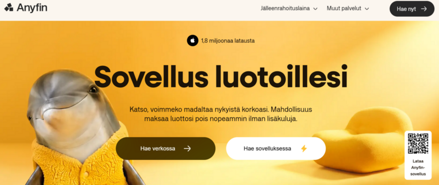 anyfin lainapalvelu