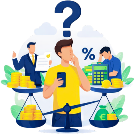 kannattaako ottaa lainaa pienellä kuukausierällä