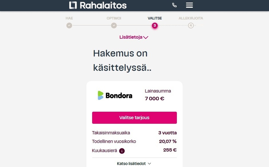 kokemuksia rahalaitoksesta