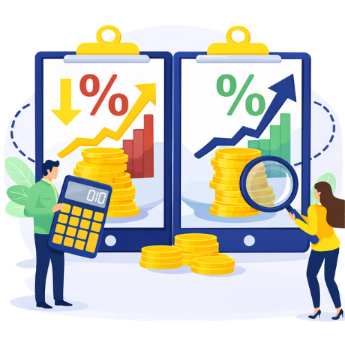 kulutusluottojen korkojen vertailu