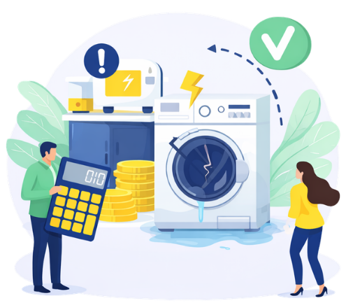 laina odottamattomaan menoon