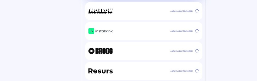 lainahakemus käsittelyssä