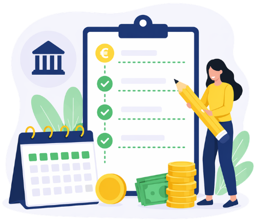 lainan takaisinmaksun suunnitelma