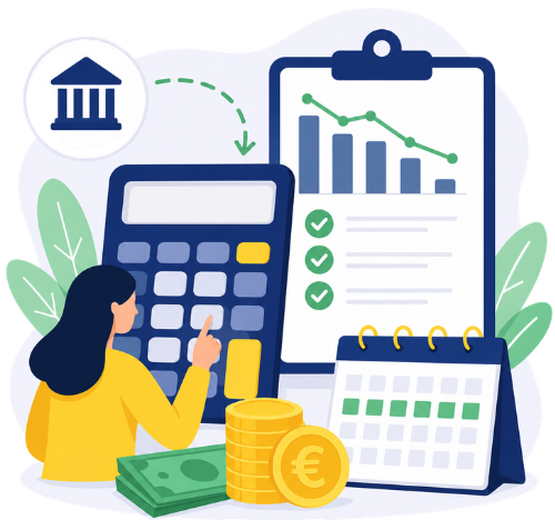 lainankilpailutus velkojen maksuun