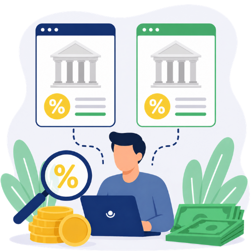 lainojen kilpailutus ja vertailu