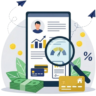 luottotiedot kunnossa lainahakemukseen