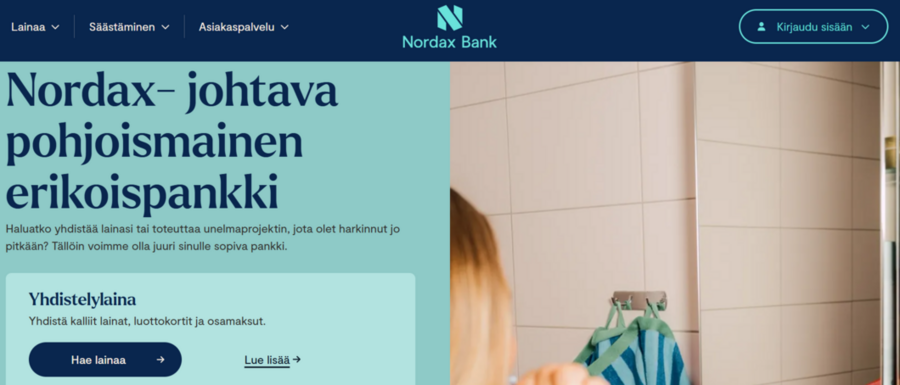 nordax bank laina