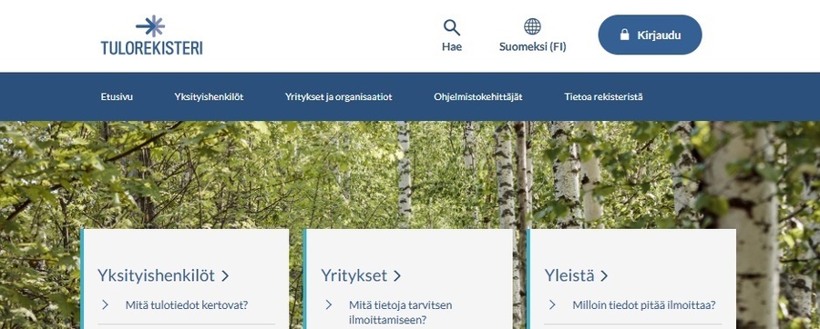 tulorekisteri