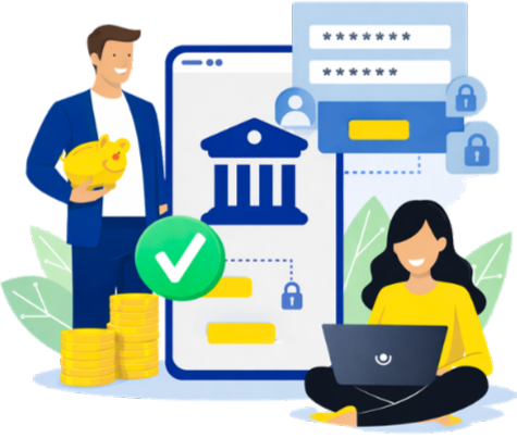 valitse paras laina pankkitunnuksilla