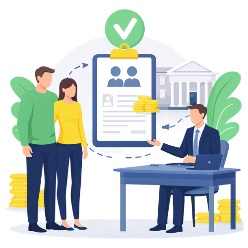 yhteinen lainahakemus pankista