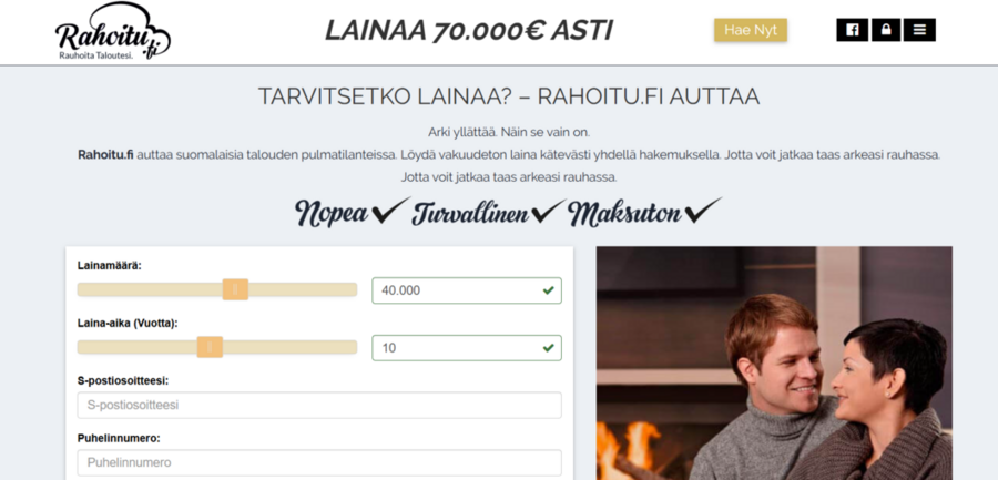 rahoitu.fi laina