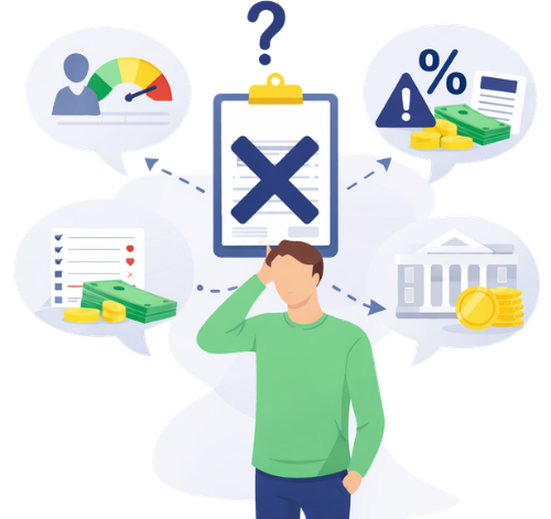 syyt miksi lainaa ei saa